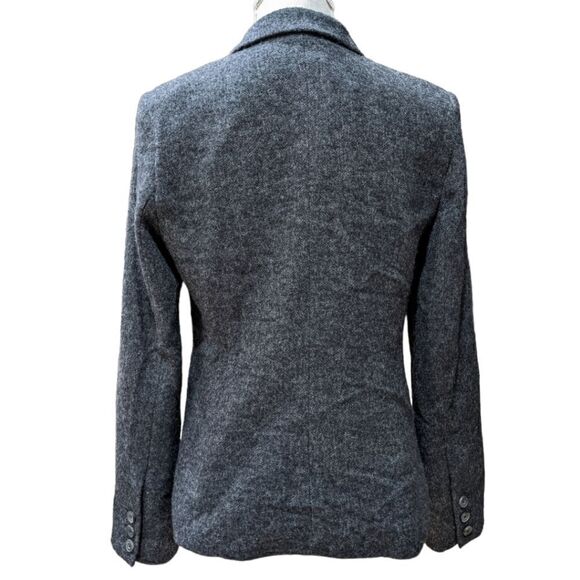 Vince Women's Wool Two Button Blazer Grey Size 8 - Picture 4 of 11